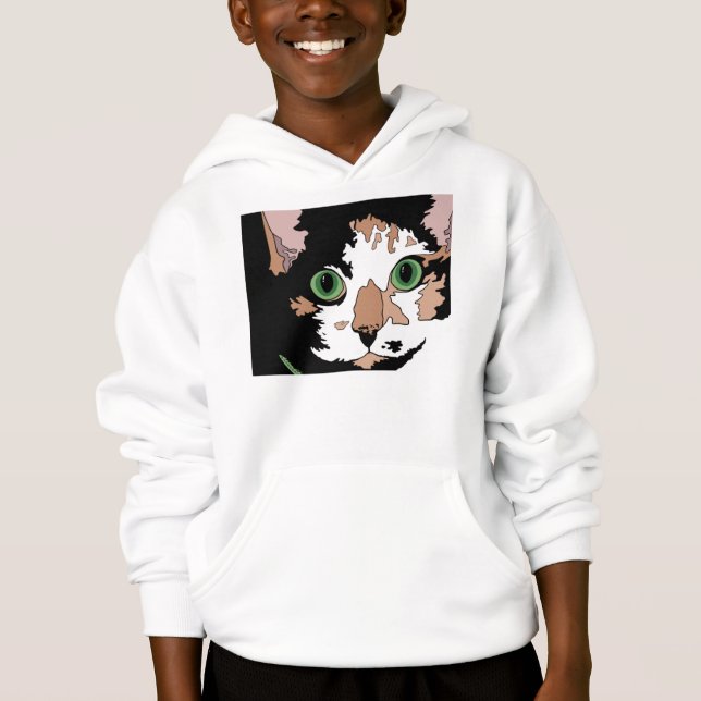 Calico Cat Hoodie (Vorderseite)