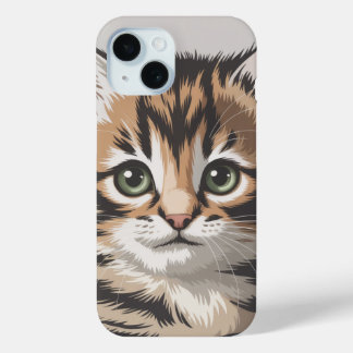 Calico Cat Illustration for Cat Lovers Case-Mate iPhone Hülle
