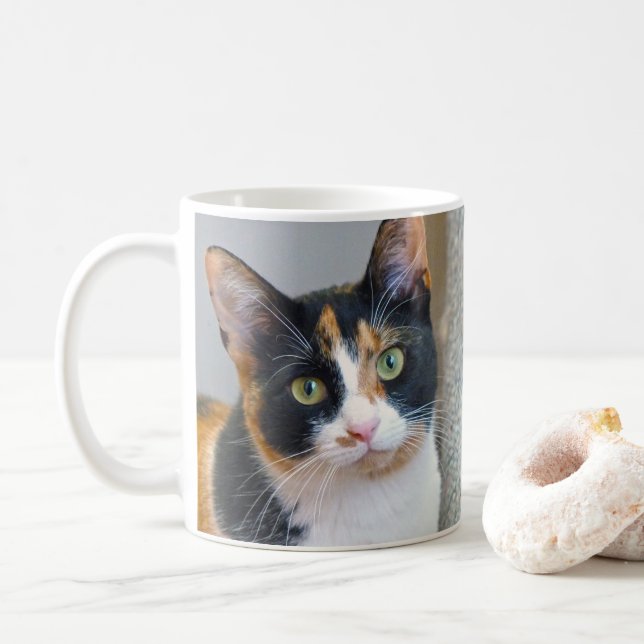 Calico Cat Kaffeetasse (Mit Donut)