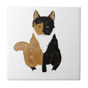 Calico Cat Keramik Tile Fliese