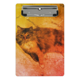 Calico Cat Mini Clipboard Mini Klemmbrett