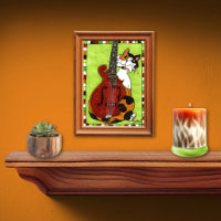Calico Cat mit Mandolin Mini Folk
