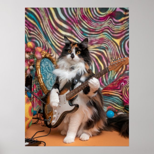 Calico Cat Rocker Poster (Vorne)