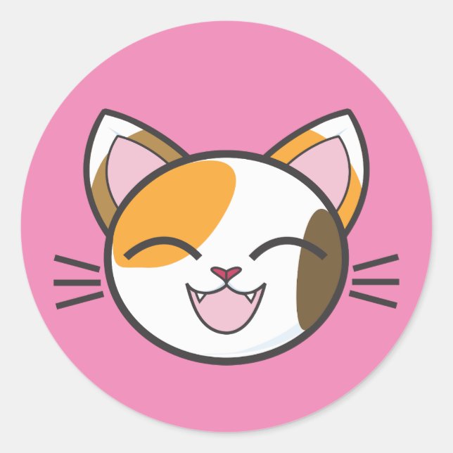 CALICO CAT STICKERS (Vorderseite)
