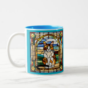Calico Cat Tasse aus festem Glas