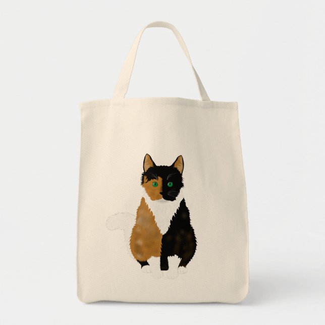 Calico Cat Tragetasche (Vorne)