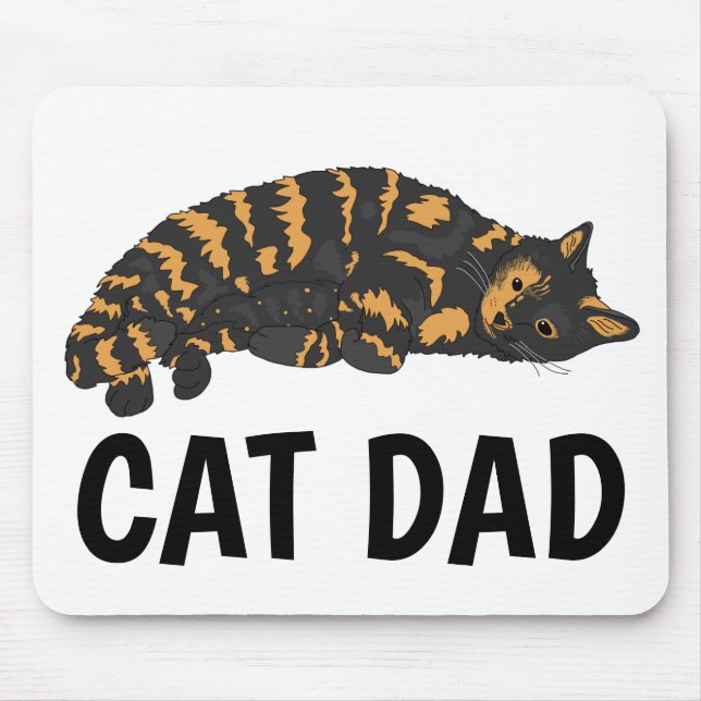 CALICO CAT VATER MOUSEPAD (Vorne)