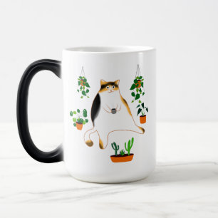 Calico Chat Boire Mug de café, Calico Chat Cadeau 