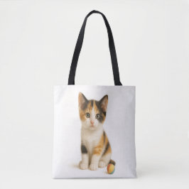 Calico Curiosity - Kitten mit Color Pop Ball Tasche