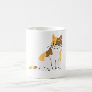 Calico Essential, Calico Portrait, Niedlich Calico Kaffeetasse