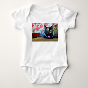 Calico I Baby Strampler