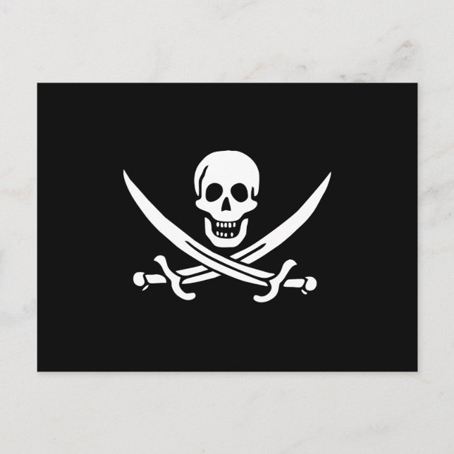 Calico Jack Postkarte (Vorderseite)