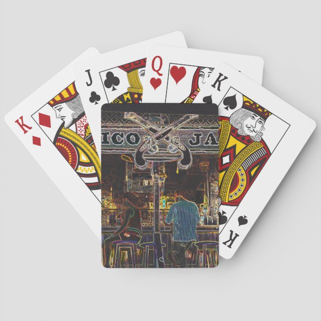 Calico Jacks Grand Cayman Island Spielkarten (Rückseite)