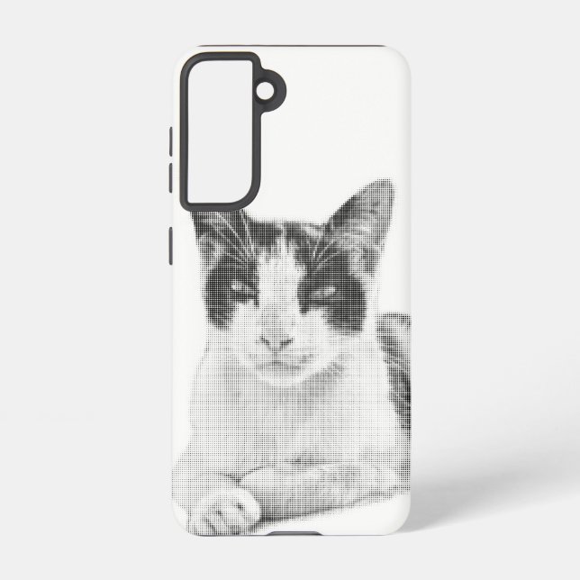 Calico Pop Halftone Samsung Galaxy Hülle (Rückseite)