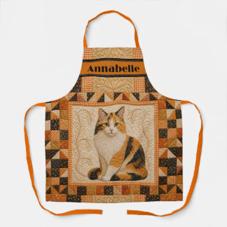 Calico Quilt Personalize Schürze