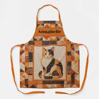 Calico Quilt Personalize Schürze