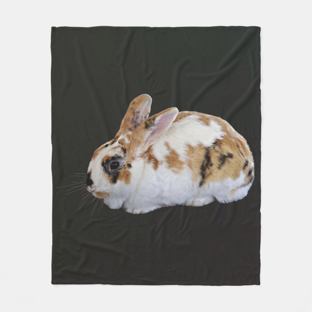 Calico Rabbit Fleecedecke (Vorderseite)