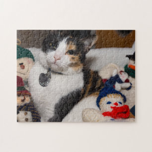 Calico und Schneemänner