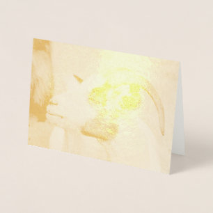 Calico-Ziege Folienkarte