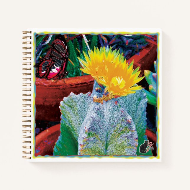 Caliente Cactus  Notizbuch (Vorderseite)