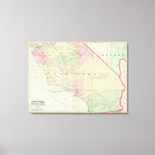 Calif, Nev Süd Leinwanddruck