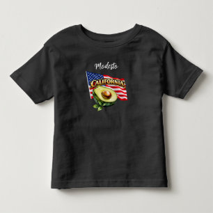 California Baby Fein-Jersey Dunkles T-Shirt