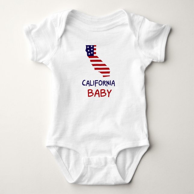 California Baby Strampler (Vorderseite)