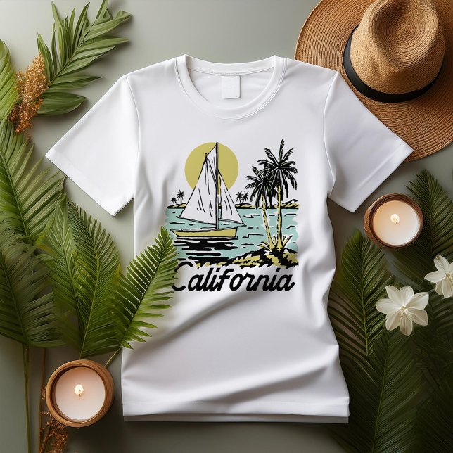 California Beach Life T-Shirt (Von Creator hochgeladen)