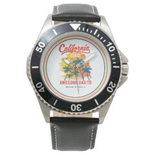 California Beach Life Vater Armbanduhr