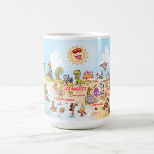 California Beach Paradise Tasse