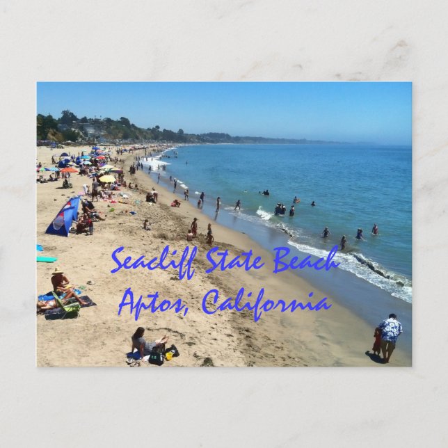 California Beach Parks Postcard Postkarte (Vorderseite)
