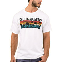 California Beach Sonnenuntergang Tee