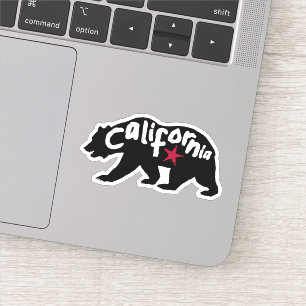 California Bear Aufkleber