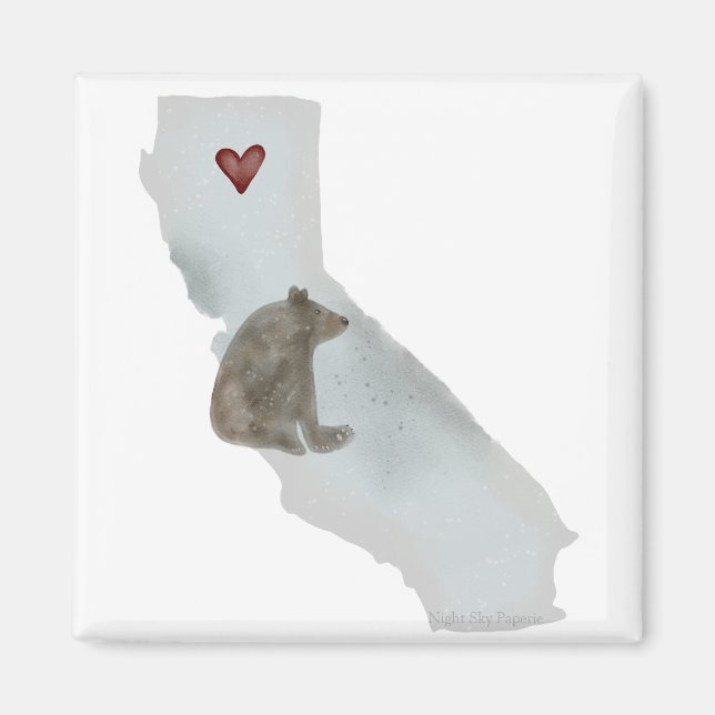 California Bear Magnet (Vorne)