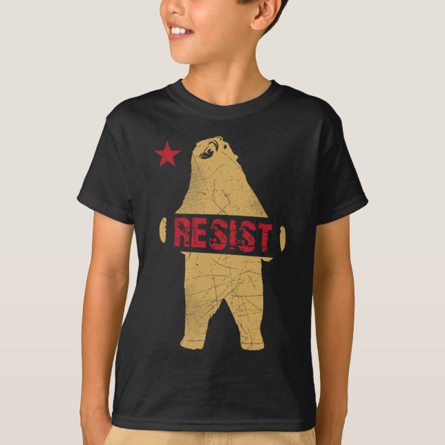 California Bear Shirt Resist (Vorderseite)