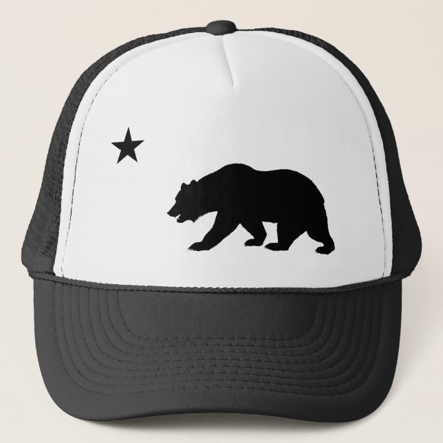 California Bear Truckerkappe (Vorderseite)