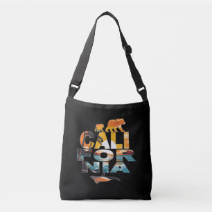 California Bears und Whale Tragetaschen Mit Langen Trägern