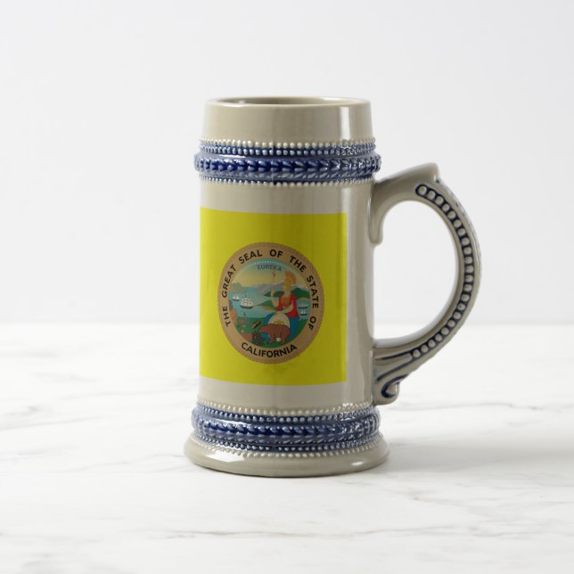 California* Bierstein Bierglas (Rechts)