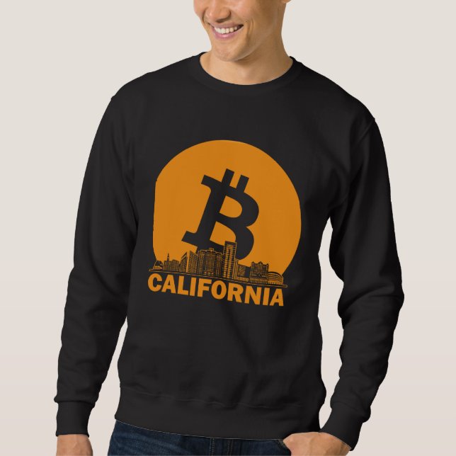California Bitcoin Maximalist  Bitcoin California  Sweatshirt (Vorderseite)