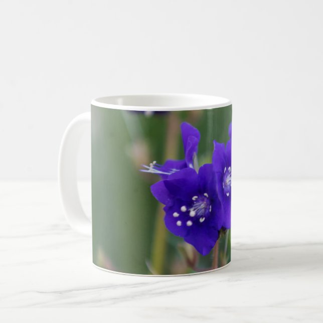 California Bluebell Kaffeetasse (Vorderseite Links)