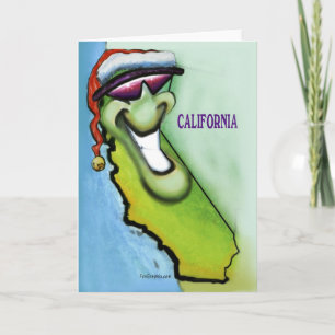 California Christmas Card Feiertagskarte