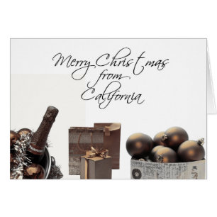 California Christmas Card, Staat spezifisch