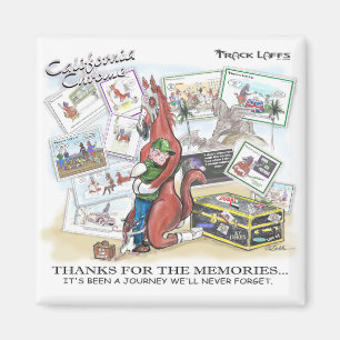 California Chrome - Danke für die Erinnerungen Mag Magnet