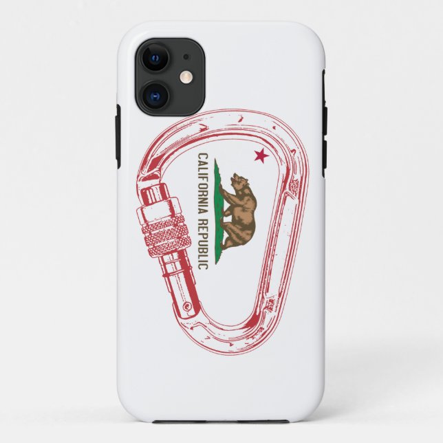 California Climbing Carabiner Case-Mate iPhone Hülle (Rückseite)