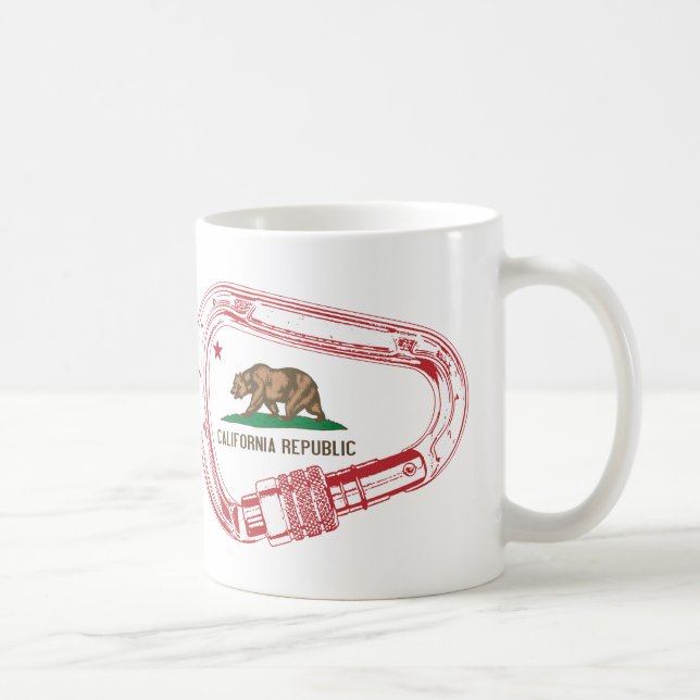 California Climbing Carabiner Kaffeetasse (Rechts)