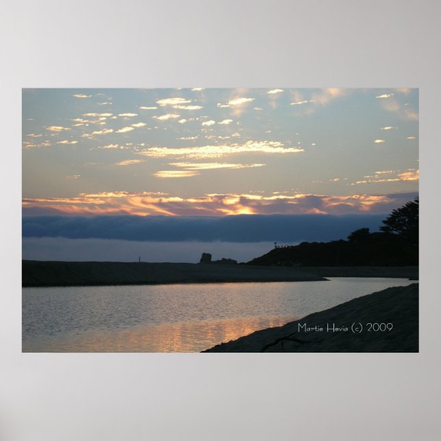 California Coastline - Carmel Sunset (2) - Poster (Vorne)