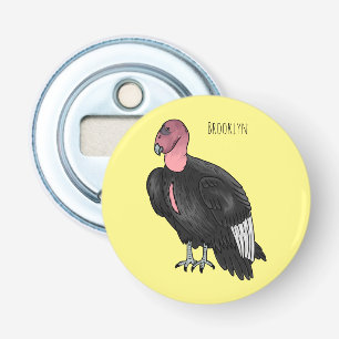 California condor bird Cartoon Flaschenöffner