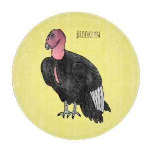 California condor bird Cartoon Schneidebrett