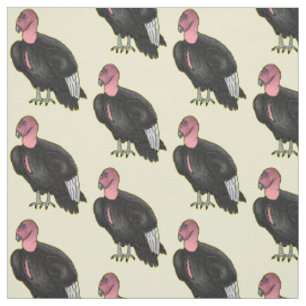 California condor bird Cartoon Stoff