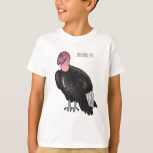 California condor bird Cartoon T-Shirt